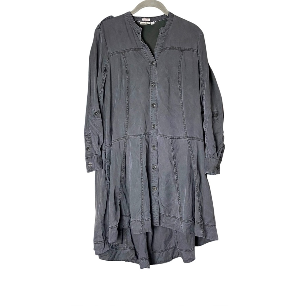 Anthropologie Holding Horses Mariona Shirt Dress Womens 0 Western Utility - Picture 3 of 6